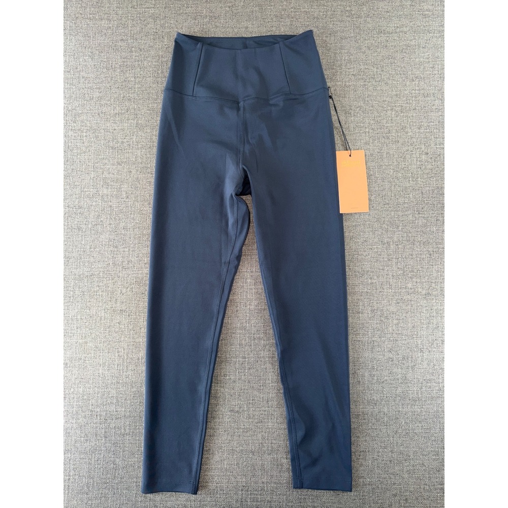 Girlfriend Collective Compressive High Rise Leggings Navy Blue women's Small